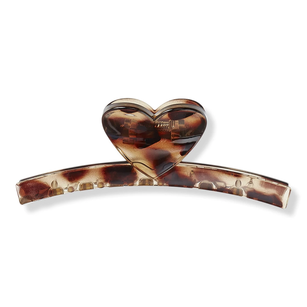 Scunci Primp Heart Claw Clip