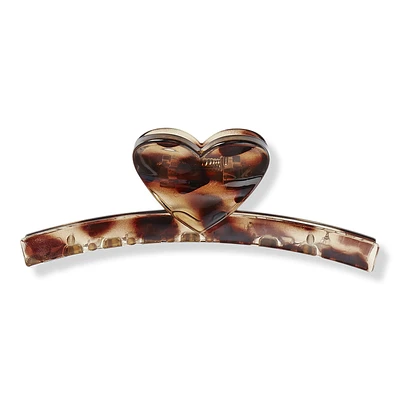 Scunci Primp Heart Claw Clip