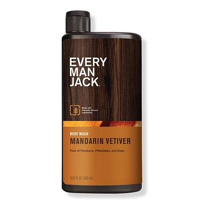 Every Man Jack Mandarin Vetiver Body Wash