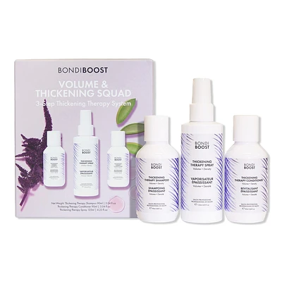 Bondi Boost 3-Step Volume & Thickening Haircare Set for Instant Volume and Fullness