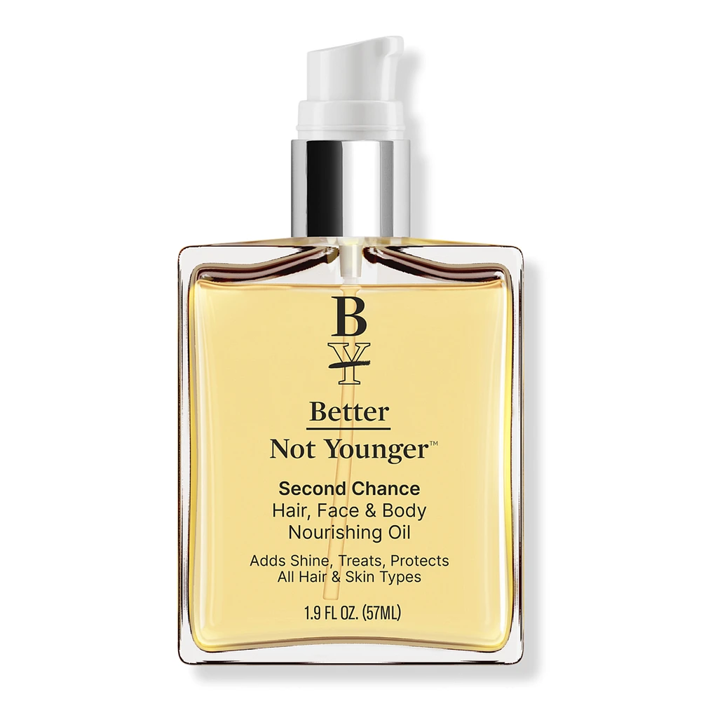 Better Not Younger Second Chance Hair, Face & Body Nourishing Oil