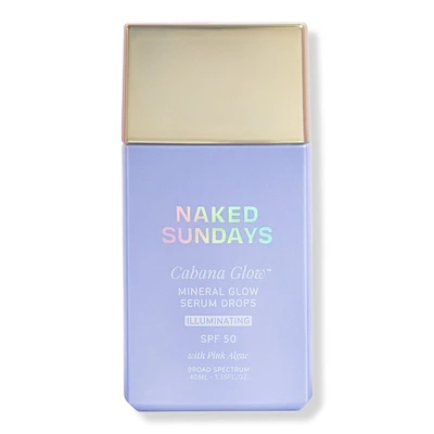Naked Sundays CabanaGlow Mineral Glow Drops SPF 50 Sunscreen