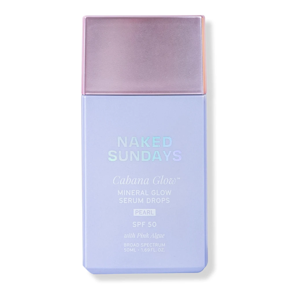 Naked Sundays CabanaGlow Mineral Glow Drops SPF 50 Sunscreen