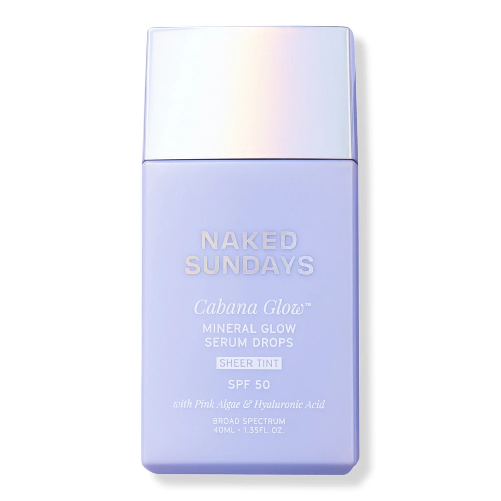 Naked Sundays CabanaGlow Mineral Glow Drops SPF 50 Sunscreen