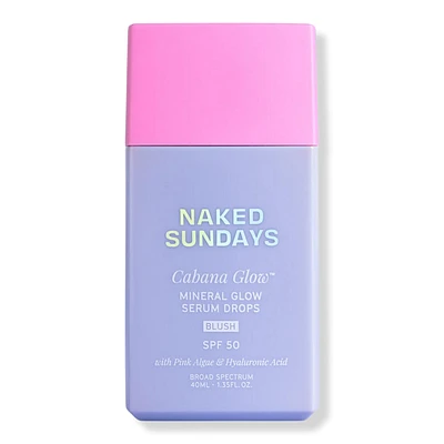 Naked Sundays Mineral Blush Serum Sunscreen SPF 50 - Blush