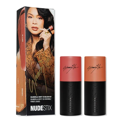 NUDESTIX GLAMZILLA Dirty 30 2 Piece Blush Kit