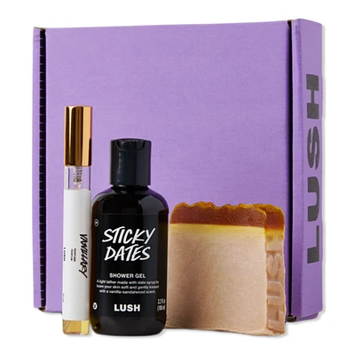 LUSH Layer On The Gourmand Shower And Fragrance Kit