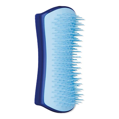 Tangle Teezer Small De-Shedding Dog Grooming Brush - Light Blue/Blue