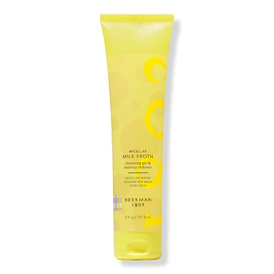 Beekman 1802 Micellar Milk Froth Cleansing Gel & Makeup Remover