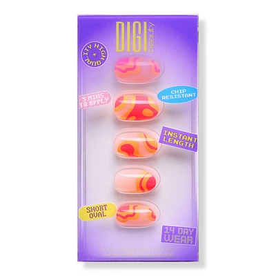 DIGI Beauty Lava Lamp Press-On Nails