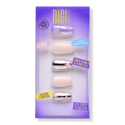 DIGI Beauty Pink Popstar Press-On Nails
