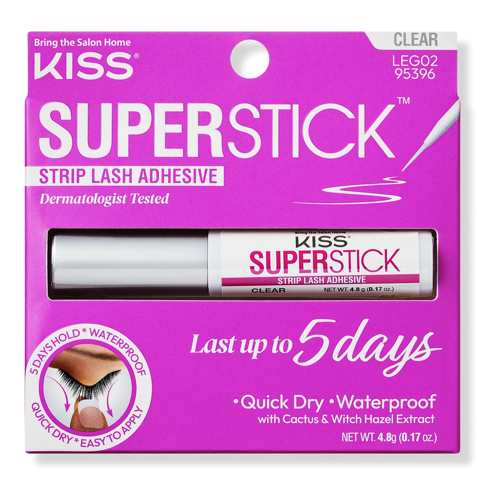 Kiss Super Stick 5-Day Extended Wear Strip Lash Adhesive