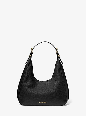 Nolita Pebbled Leather Hobo Shoulder Bag
