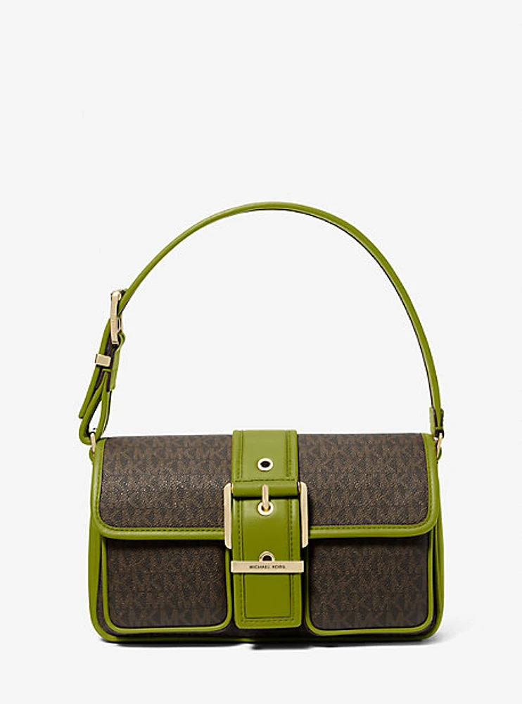 Colby Medium Signature Logo Shoulder Bag