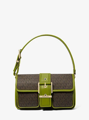 Colby Medium Signature Logo Shoulder Bag