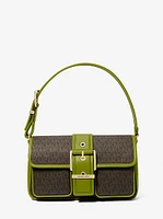 Colby Medium Signature Logo Shoulder Bag