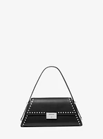 Ludlow Medium Studded Leather Shoulder Bag