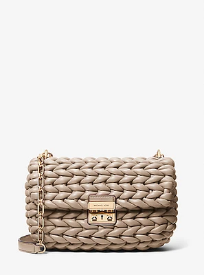Tribeca Large Hand-Braided Shoulder Bag