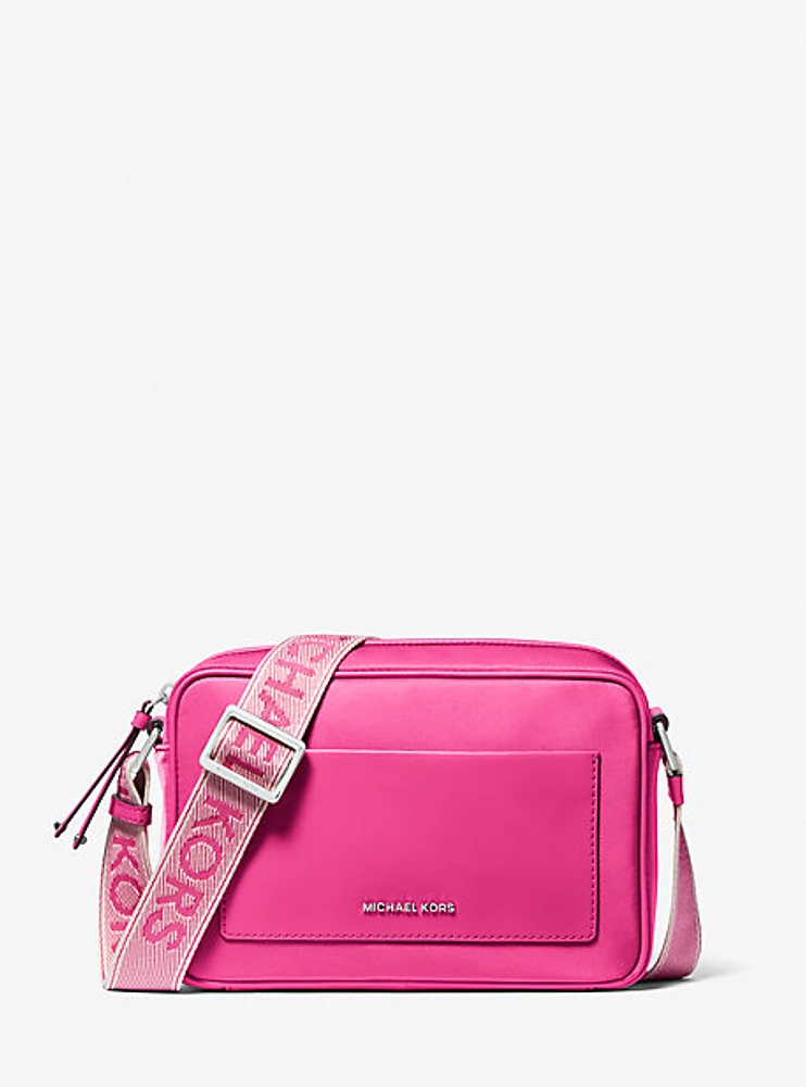 Jet Set Large Nylon Gabardine Crossbody Bag