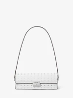 Ludlow Small Studded Leather Convertible Pochette