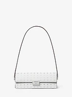 Ludlow Small Studded Leather Convertible Pochette