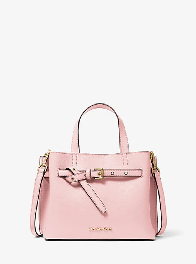 Emilia Small Pebbled Leather Satchel