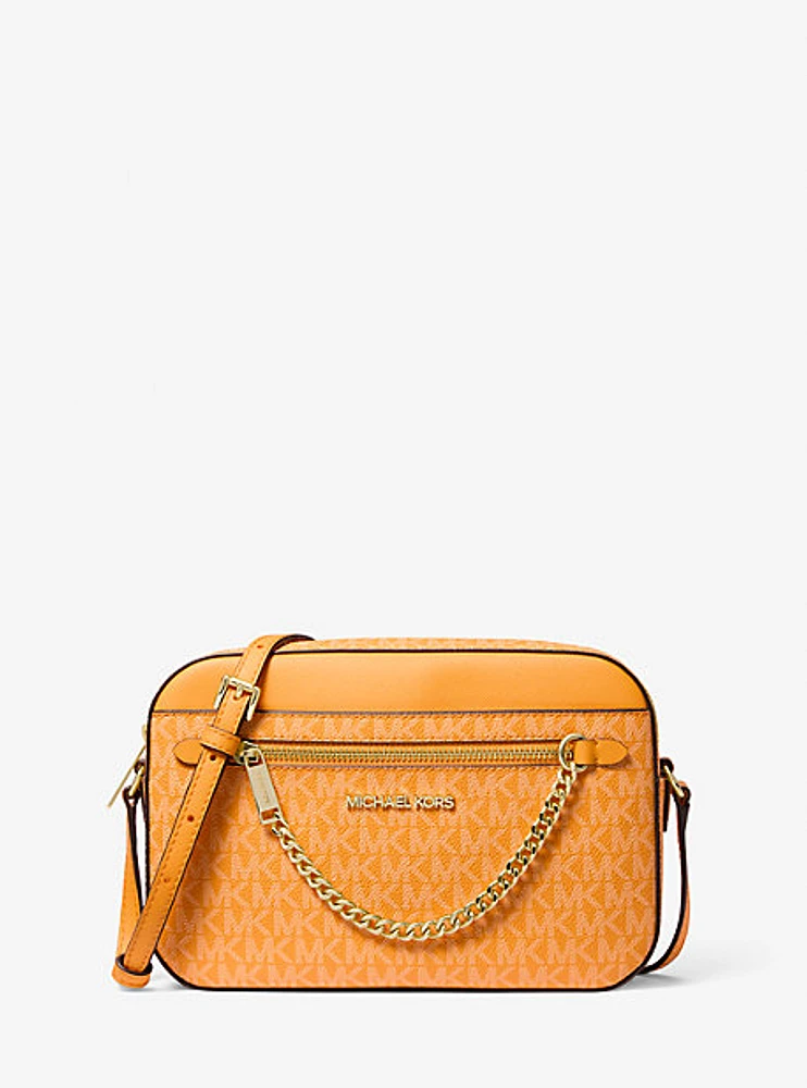 Jet Set Large Logo Crossbody Bag