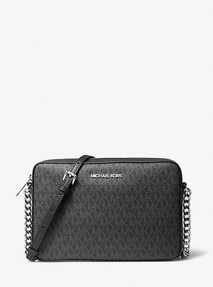 Jet Set Large Logo Crossbody Bag