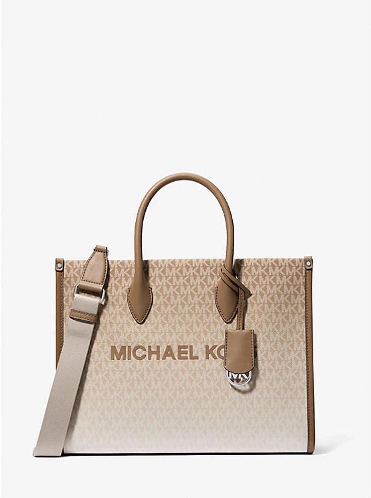 Mirella Medium Ombré Logo Tote Bag