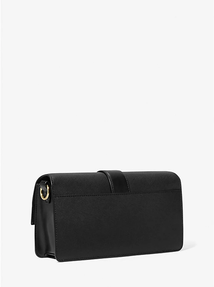 Greenwich Medium Saffiano Leather Shoulder Bag