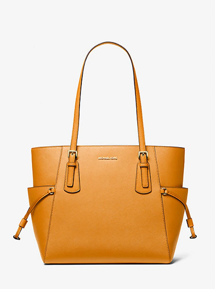 Voyager Large Saffiano Leather Tote Bag