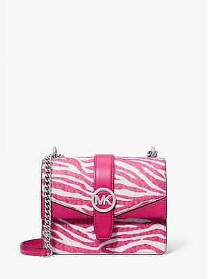 Greenwich Small Animal Print Logo Crossbody Bag