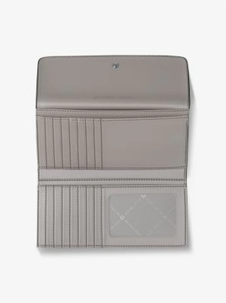 Jet Set Travel Signature Logo Tri-Fold Wallet