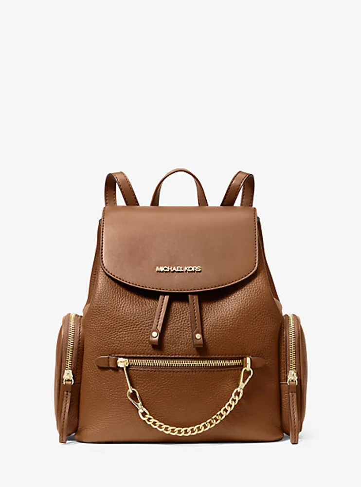 Jet Set Medium Pebbled Leather Backpack