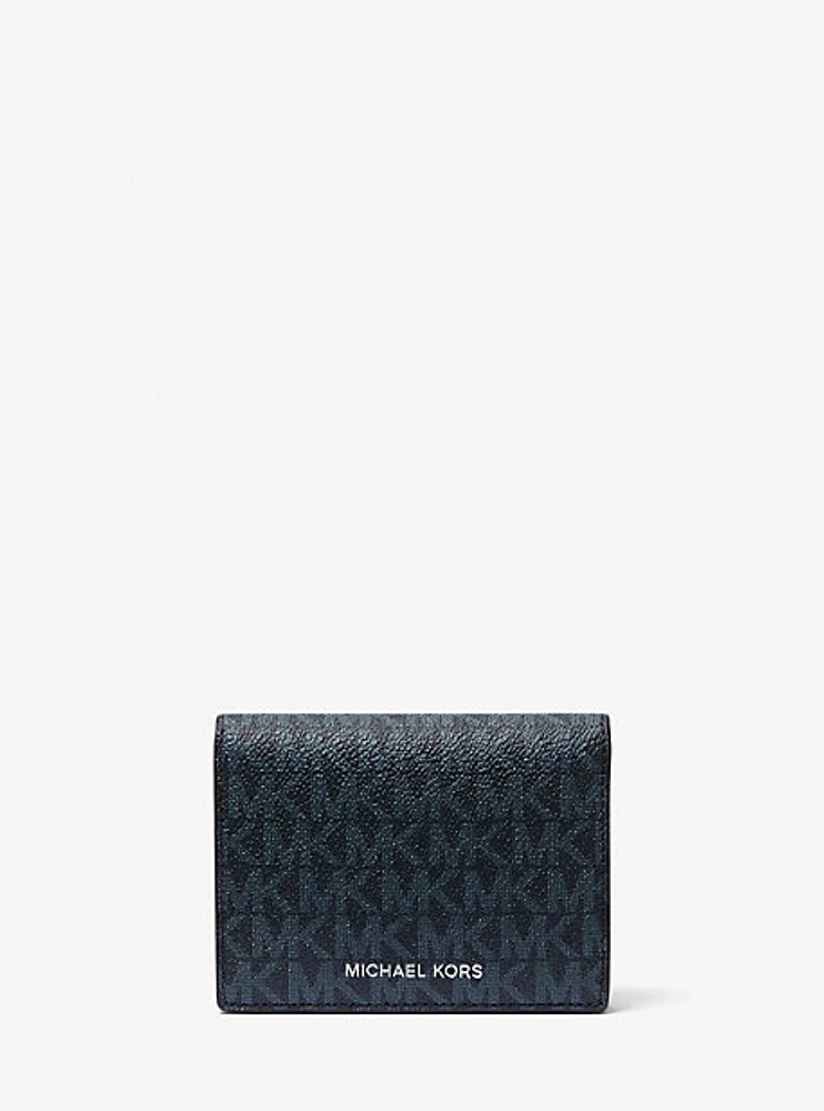 Cooper Signature Logo Print Wallet