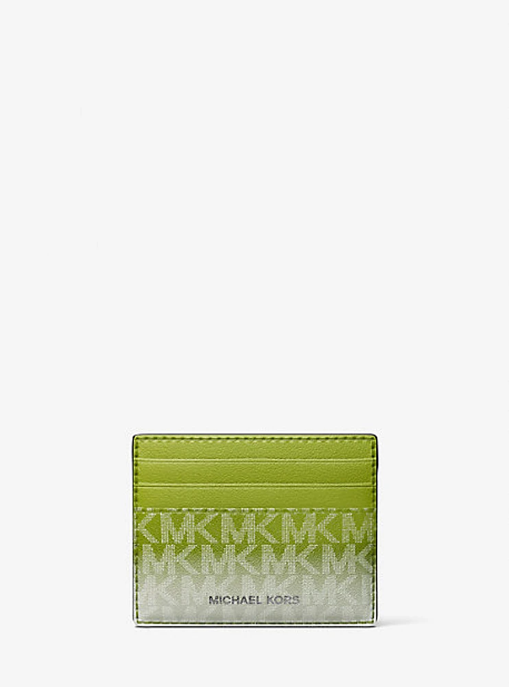 Cooper Ombré Logo Tall Card Case