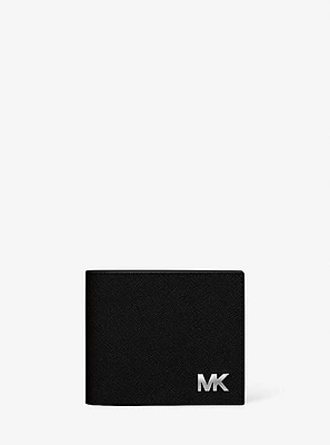 Cooper Saffiano Leather Billfold Wallet With Passcase