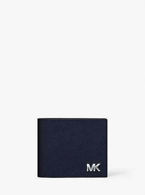 Cooper Saffiano Leather Billfold Wallet With Passcase