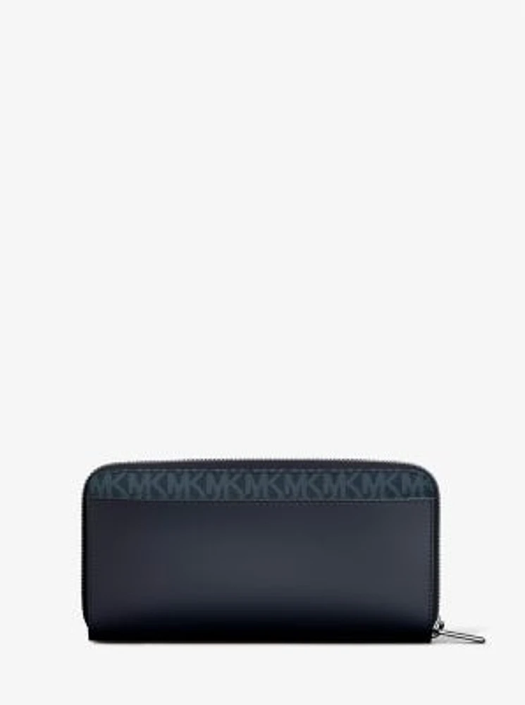 Cooper Signature Logo Zip-Around Wallet