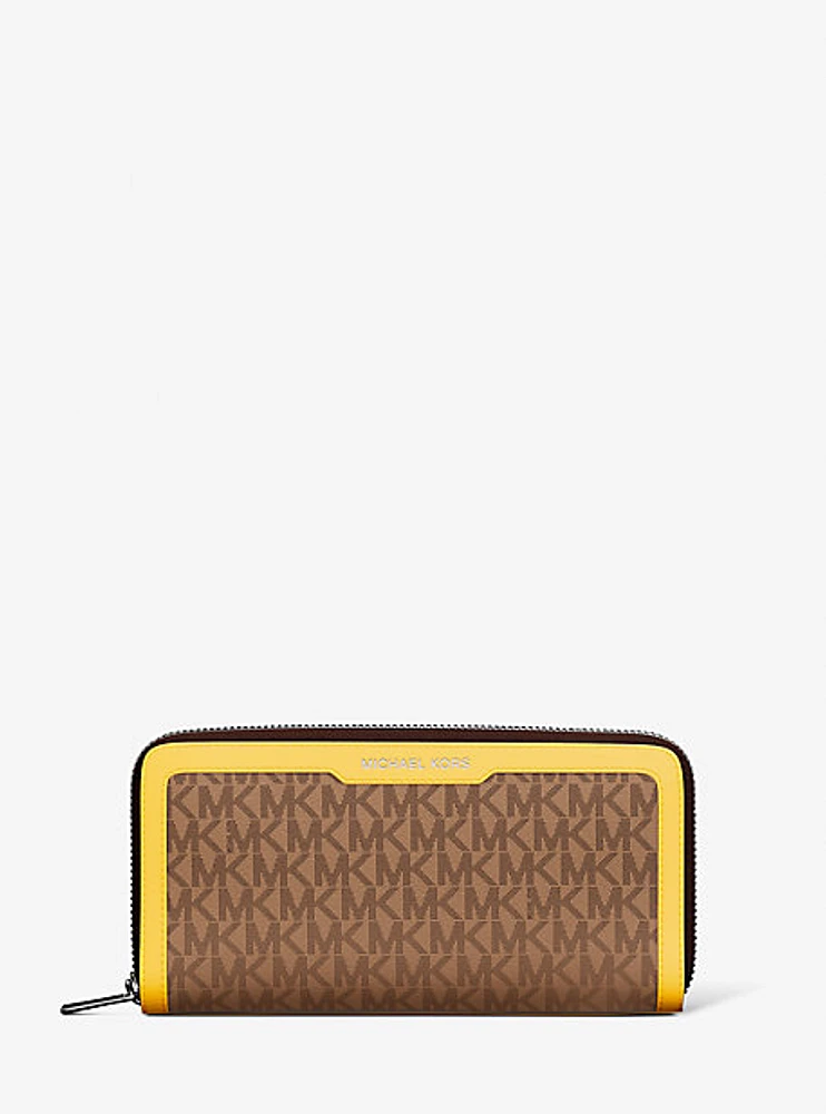 Cooper Signature Logo Zip-Around Wallet