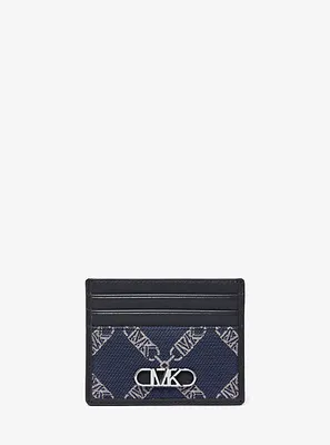 Hudson Empire Logo Jacquard Tall Card Case