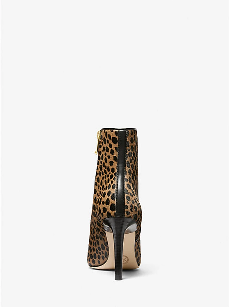 Kasia Cheetah Print Calf Hair Boot