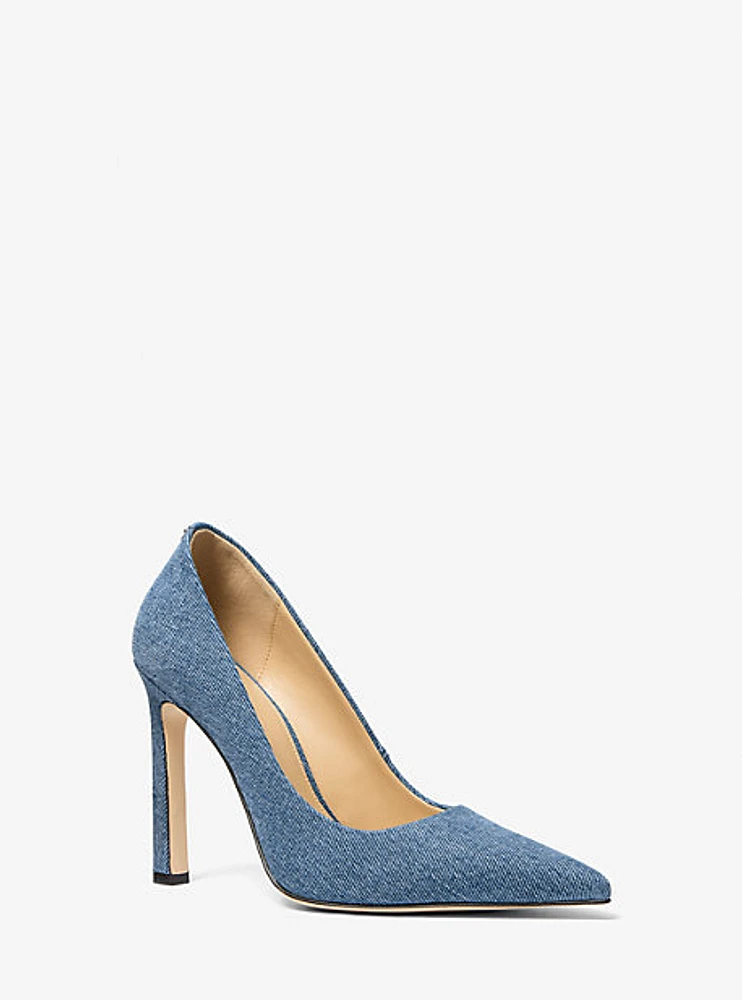 Amara Denim Pump