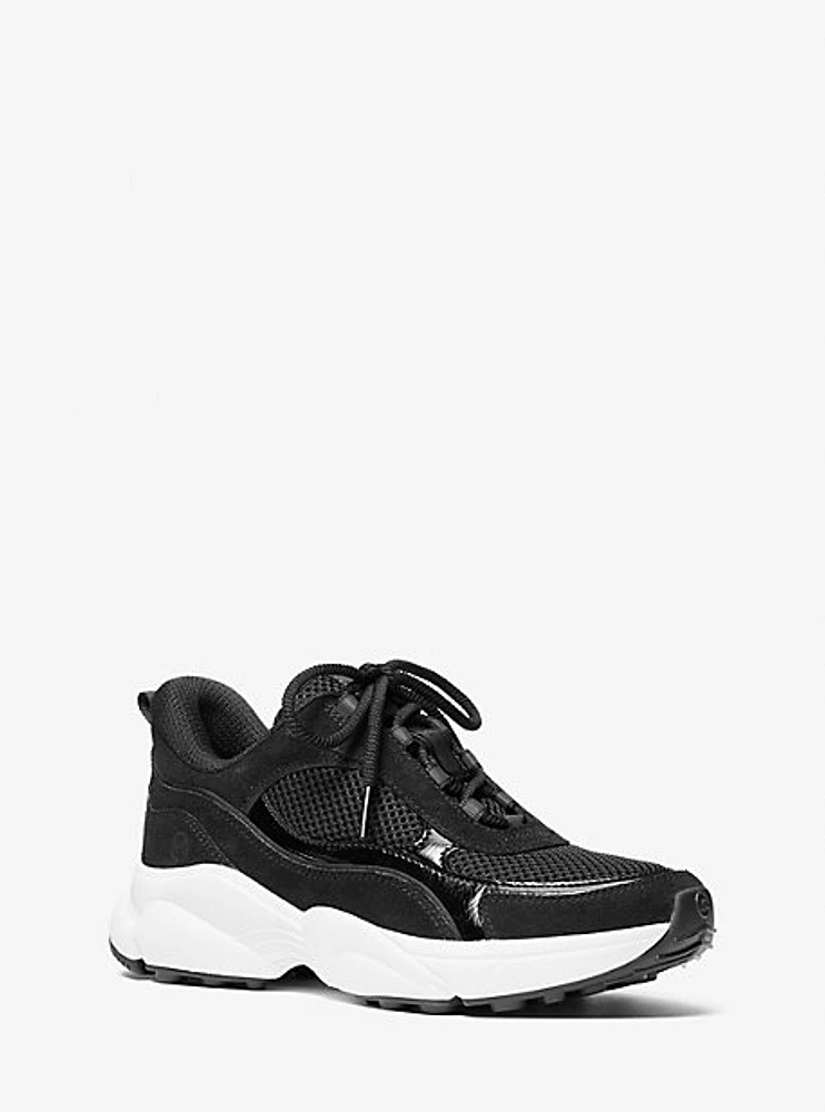 Katrina Suede and Mesh Trainer