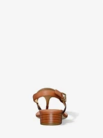 Hannah Signature Logo T-Strap Sandal