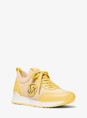 Jenkins Two-Tone Stretch Knit Trainer