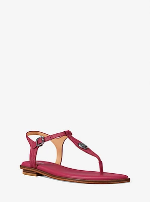 Mallory Signature Logo T-Strap Sandal