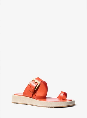 Selah Leather Slide Sandal