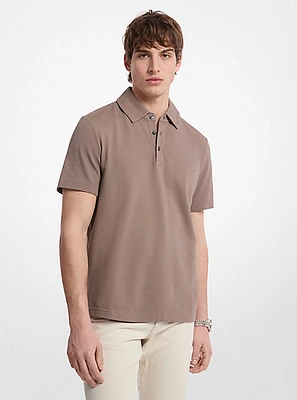 Stretch Cotton Polo Shirt