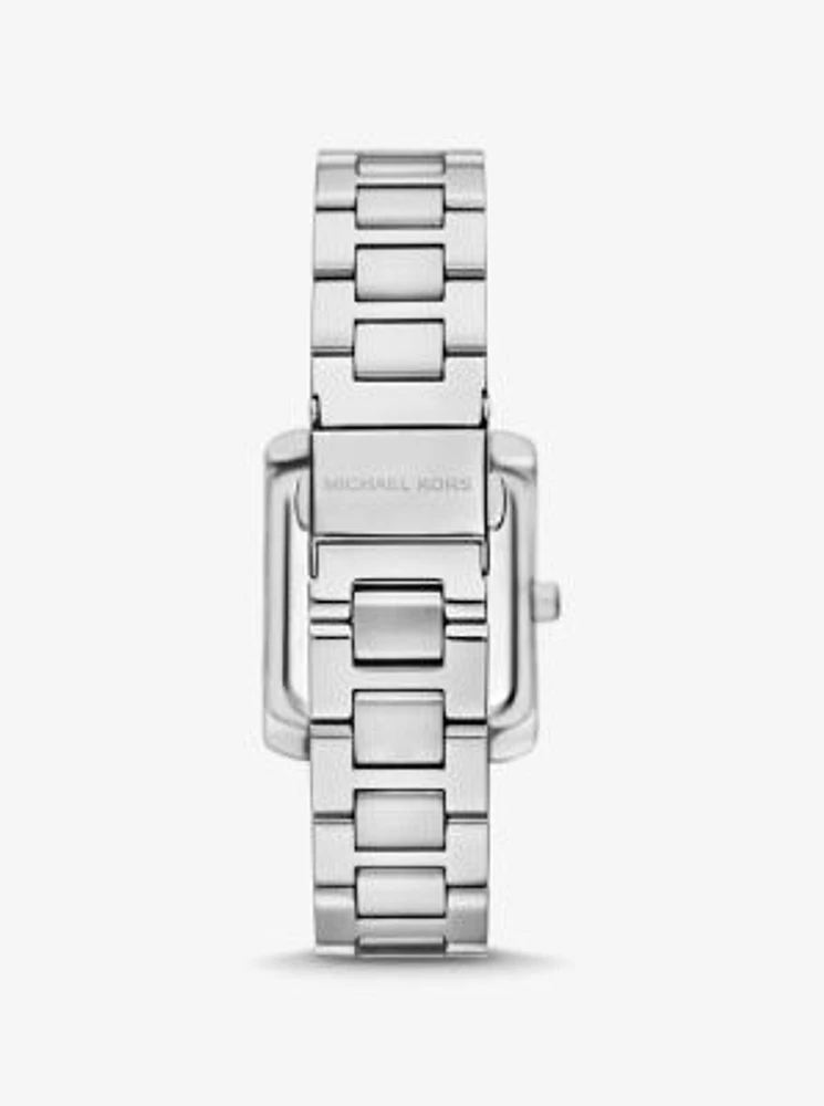 Petite Emery Silver-Tone Watch and Jewelry Gift Set